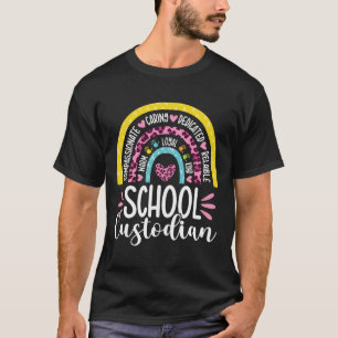 Camiseta Guardião da Bateria da Escola de Vida do Rainbow