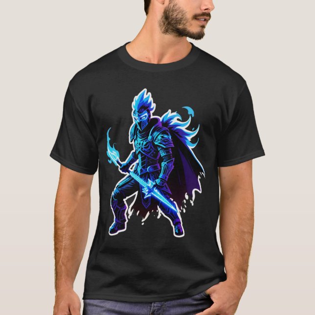 Camiseta Guardião da Chama Azur (Frente)