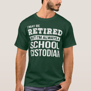 Camiseta Guardião da Escola Aposentado Tshirt Engraçada R