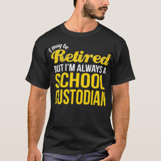 Camiseta Guardião da Escola Aposentado Tshirt Engraçada Ref