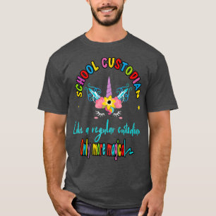 Camiseta Guardião da Escola Mens - Unicórnio - Obrigado