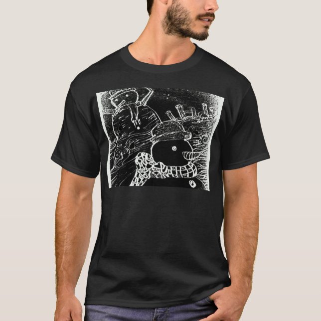 Camiseta guardião da neve do iaie (Frente)