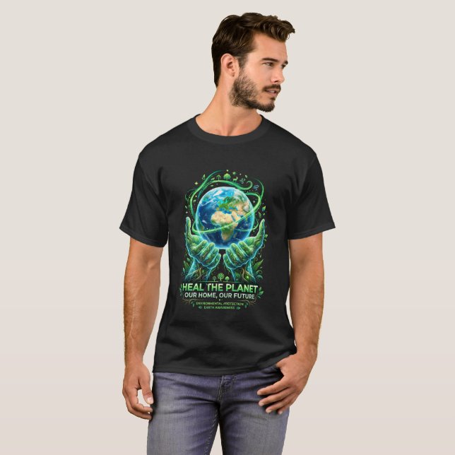 Camiseta Guardião da Terra (Frente Completa)