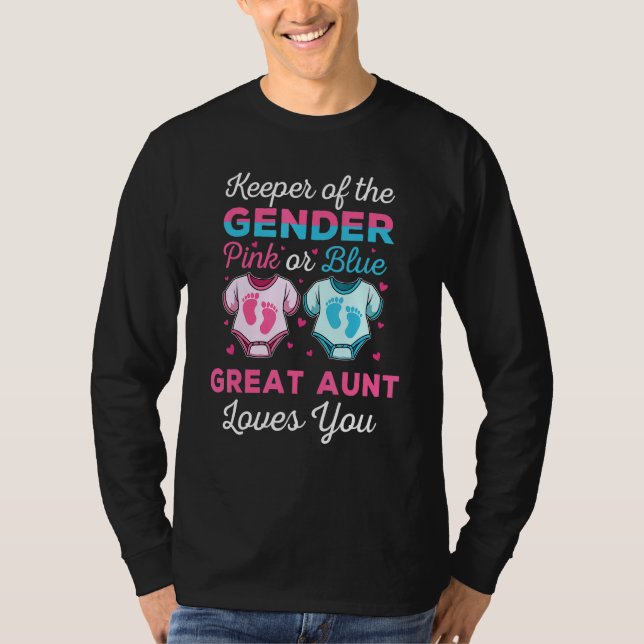 Camiseta Guardião Da Tia Do Excelente De Gênero Te Ama Quer (Frente)