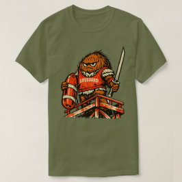Camiseta Guardião de Coco Guerreiro — Praia de Verão Vintag