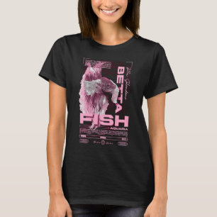 Camiseta Guardião de Peixe Betta Moda Urbana Moderna