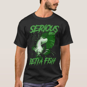 Camiseta Guardião de Peixes Tropicais Sério Sobre Peixe Bet