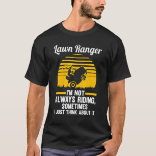 Camiseta guardião de relva... nem sempre estou montando cor