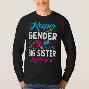 Camiseta Guardião Do Gênero A Irmã Grande Te Ama Querida An