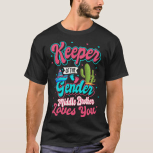 Camiseta Guardião do Gênero Irmão do Meio Ama Você Mexi