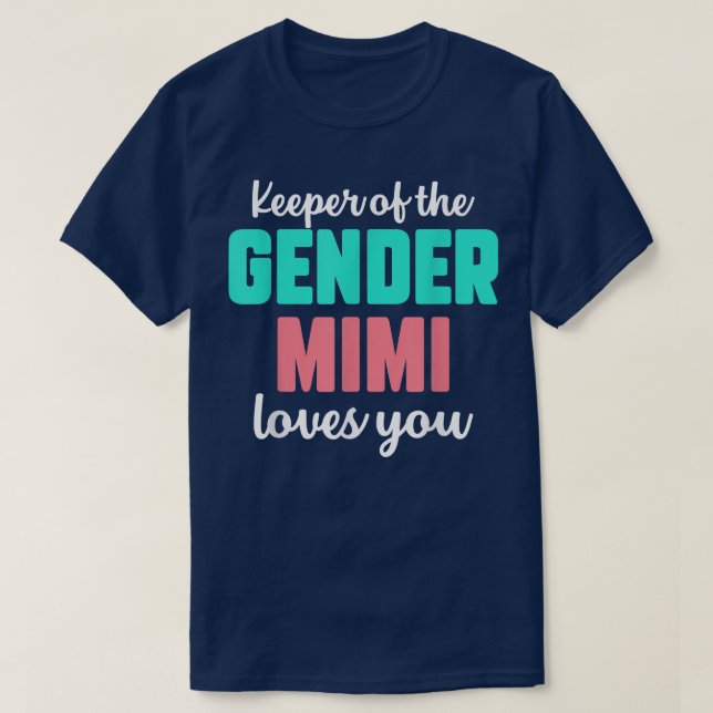 Camiseta Guardião Do Gênero Mimi Te Ama Um Sexo Engraçado R (Frente do Design)