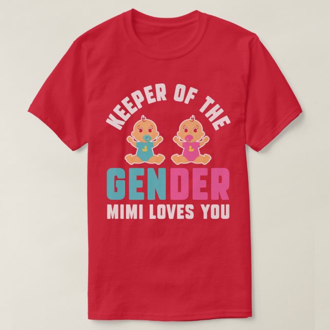Camiseta Guardião Do Gênero Mimi Te Ama Um Sexo Engraçado R (Frente do Design)