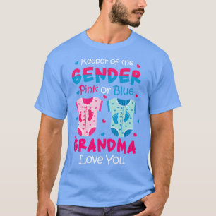 Camiseta Guardião Do Gênero Que A Vovó Te Ama, Querida Anno