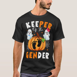 Camiseta Guardião Do Gênero Revele O Bebê Halloween Graças