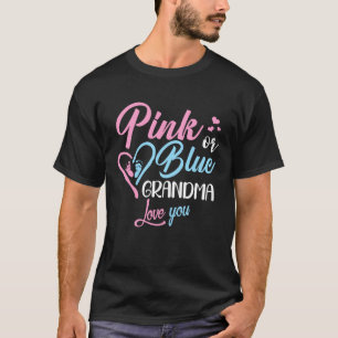 Camiseta Guardião Do Gênero Rosa Ou Azul Que A Vovó Te Ama