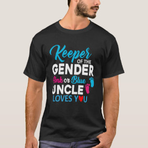 Camiseta Guardião do Gênero Rosa ou Tio Azul te ama