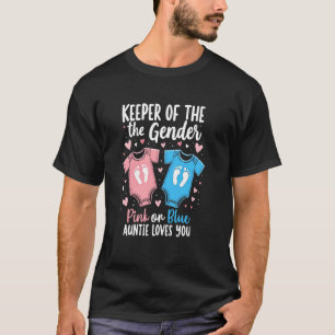 Camiseta Guardião Do Gênero Tia Ama Você Carinhoso