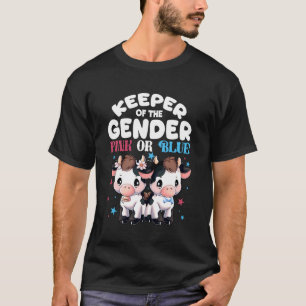 Camiseta Guardião Do Gênero Vaca Impressa Decoração Revelaç