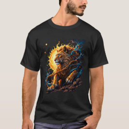 Camiseta Guardião do Limiar Solar – Leão do Equilíbrio