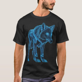 Camiseta Guardião do Lobo Cibernético