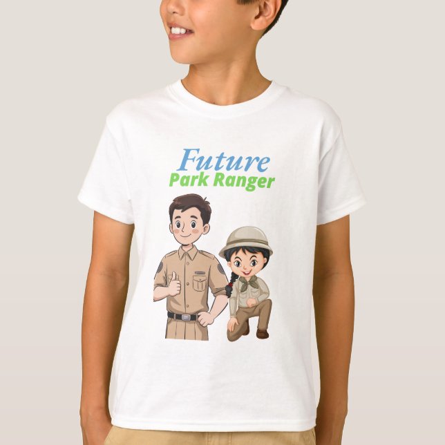 Camiseta Guardião do Parque Futuro (Frente)