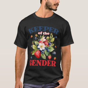 Camiseta Guardião do Revelador de Gênero Bebê Doce de Fruta