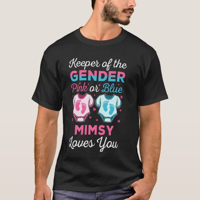Camiseta Guardião Do Sexo Mimsy Te Ama Chá de fraldas F (Frente)