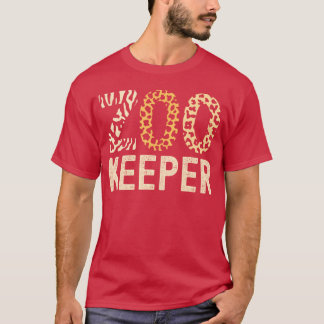 Camiseta Guardião do Zoológico Animais Safari - design 1