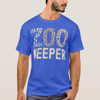 Camiseta Guardião do Zoológico Animais Safari - impressão 1