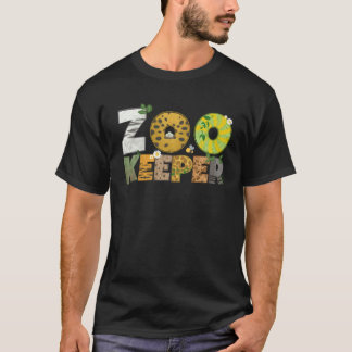 Camiseta Guardião do Zoológico Estampa de Animal da Vida Se
