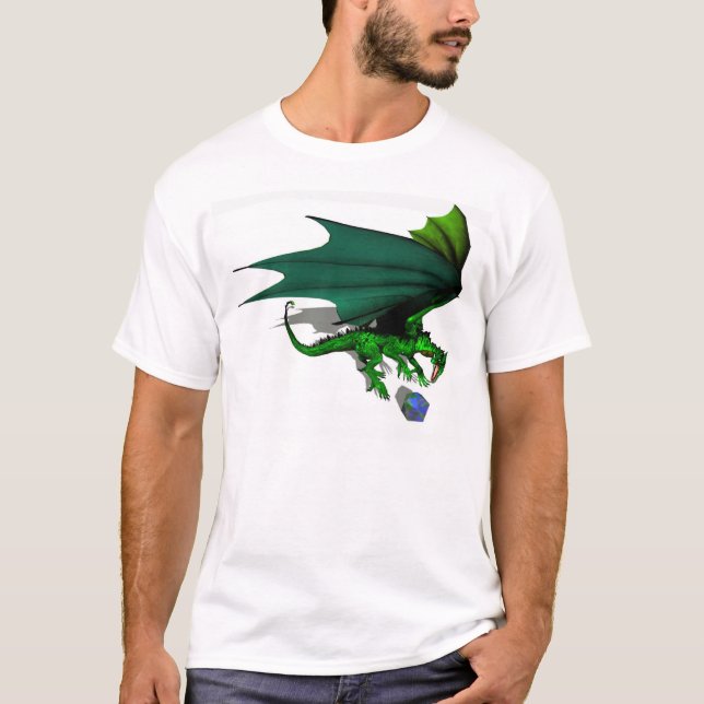 Camiseta Guardião esmeralda (Frente)