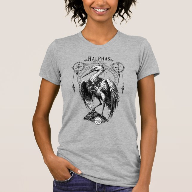 Camiseta Guardião Gótico Halphas em Voo (Frente)