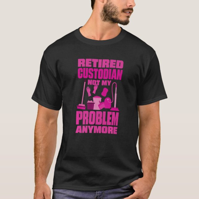 Camiseta Guardião Não É Meu Problema Mais Guardião Aposenta (Frente)