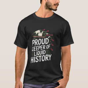 Camiseta Guardião Orgulhoso Da História Líquida Colecionado