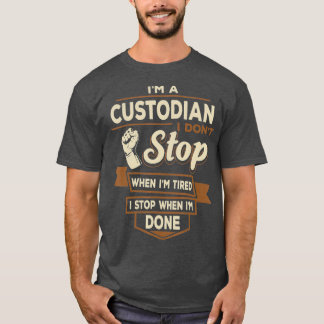 Camiseta Guardião paro quando faço custodiantes engraçados