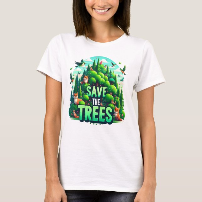 Camiseta Guardiões da Floresta (Frente)