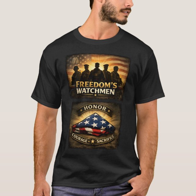 Camiseta Guardiões da Liberdade  (Frente)