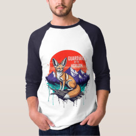 Camiseta Guardiões do Horizonte - Montagem Sunset Fennec Fo