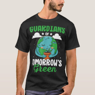 Camiseta Guardiões do Verde do Amanhã Salvem o Planeta Terr