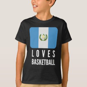 Camiseta Guatemala ama basquete