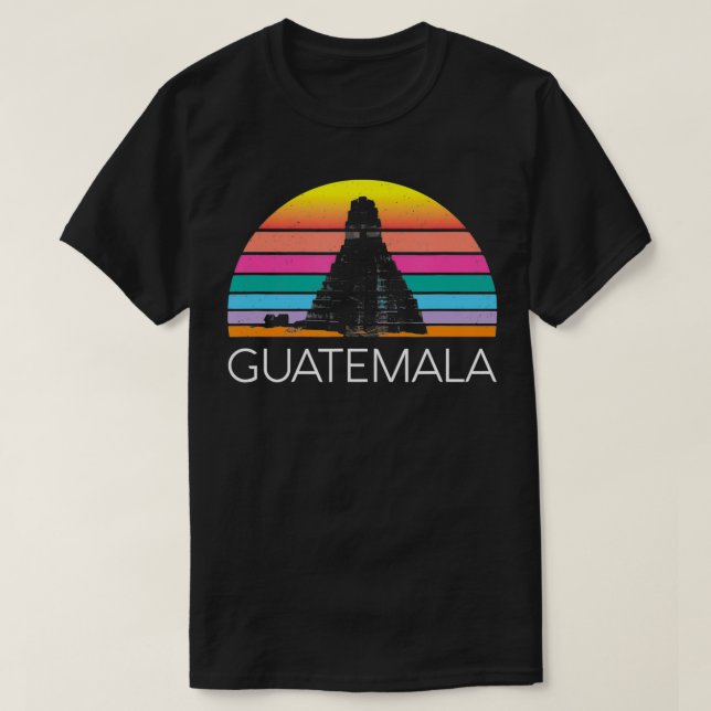 Camiseta Guatemala Chapin Quetzal Guate Women Antigua Tikal (Frente do Design)