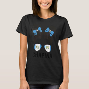 Camiseta Guatemala Chapina Guatemala Menina Juventude Guate