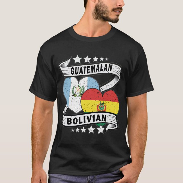 Camiseta Guatemala e Bolívia (Frente)