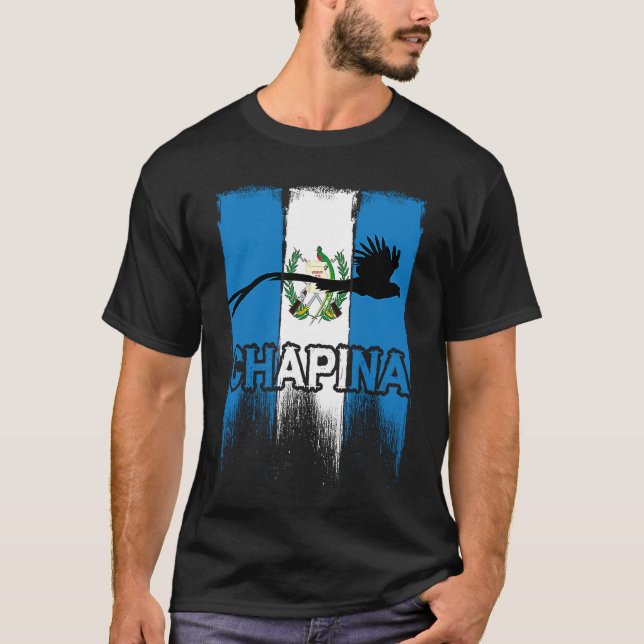 Camiseta Guatemala Orgulha Quetzal Nacional Gua (Frente)