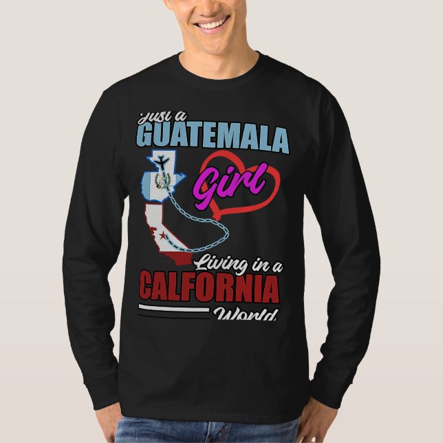 Camiseta Guatemala Proud Hispanic Guate Flag Guatemalan Cha (Frente)