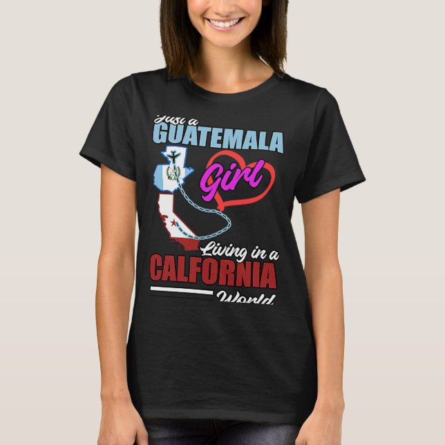 Camiseta Guatemala Proud Hispanic Guate Flag Guatemalan Cha (Frente)