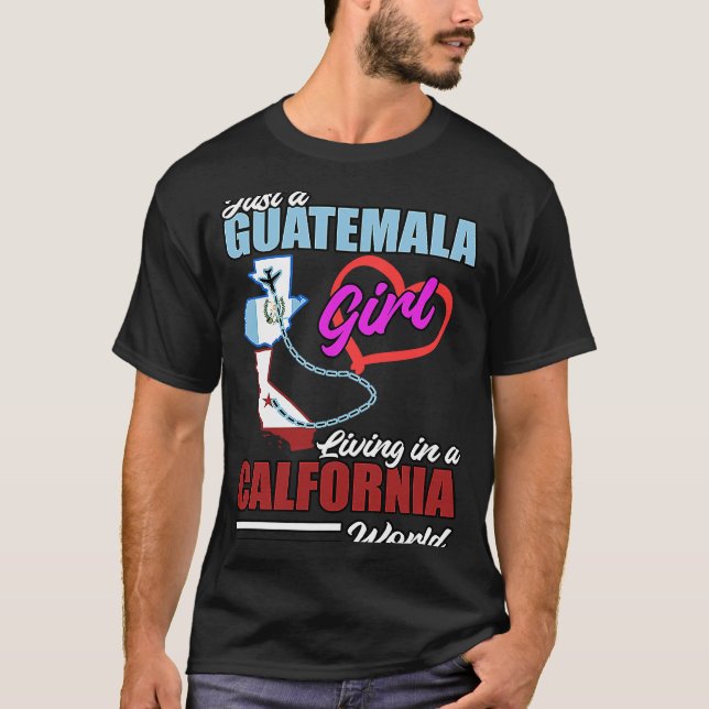 Camiseta Guatemala Proud Hispanic Guate Flag Guatemalan Cha (Frente)