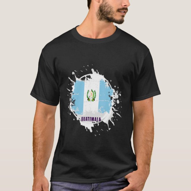 Camiseta Guatemala Splash (Frente)
