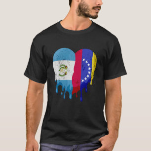 Camiseta Guatemala Venezuela: Sinalizador de Coração Cidadã