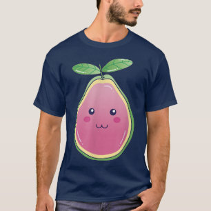 Camiseta Guave Kawaii Fruta Eotic South Fruta Guava Vegetal